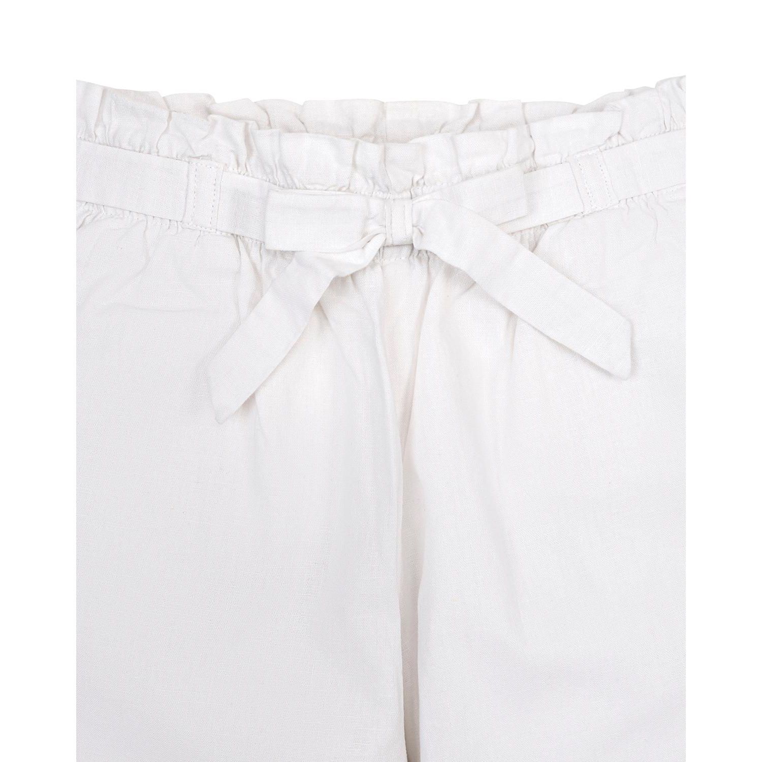 Big Girls Hope and Henry Linen Paper Bag Tie-Waist Pant