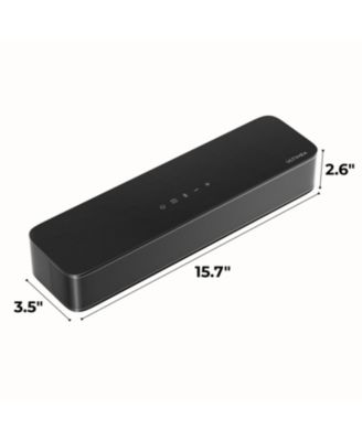 2.1ch Compact Sound Bar for TV, 3-Inch Built-in Subwoofer, App Control, 120W Peak Power,  Bluetooth 5.4 TV Sound Bar, Poseidon M20