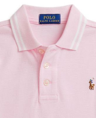 Boys' 2-7 Oxford Mesh Polo Shirt
