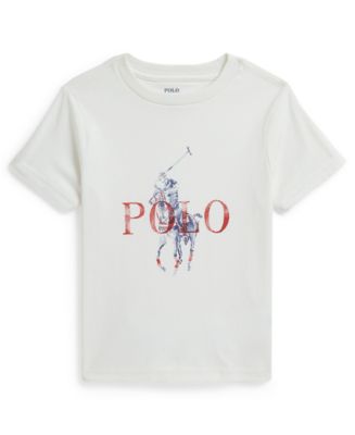Polo Ralph Lauren Boys' 2-7 Big Pony Cotton Jersey Tee - Macy's