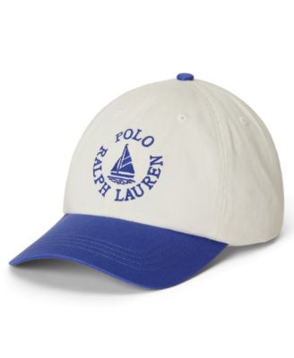 Boys' 2-7 Logo Cotton Chino Ball Cap