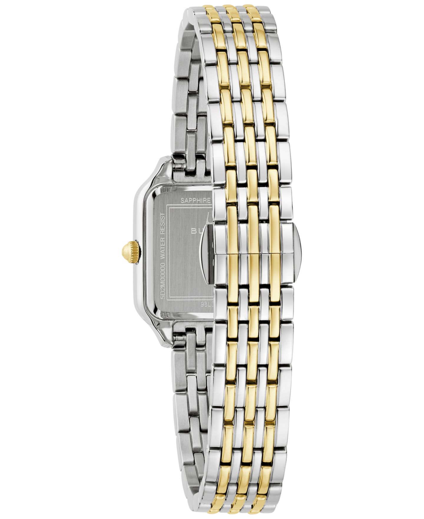 Женские часы Bulova Classic Sutton Two-Tone Stainless Steel Bracelet Watch 22.7mm — фото 3