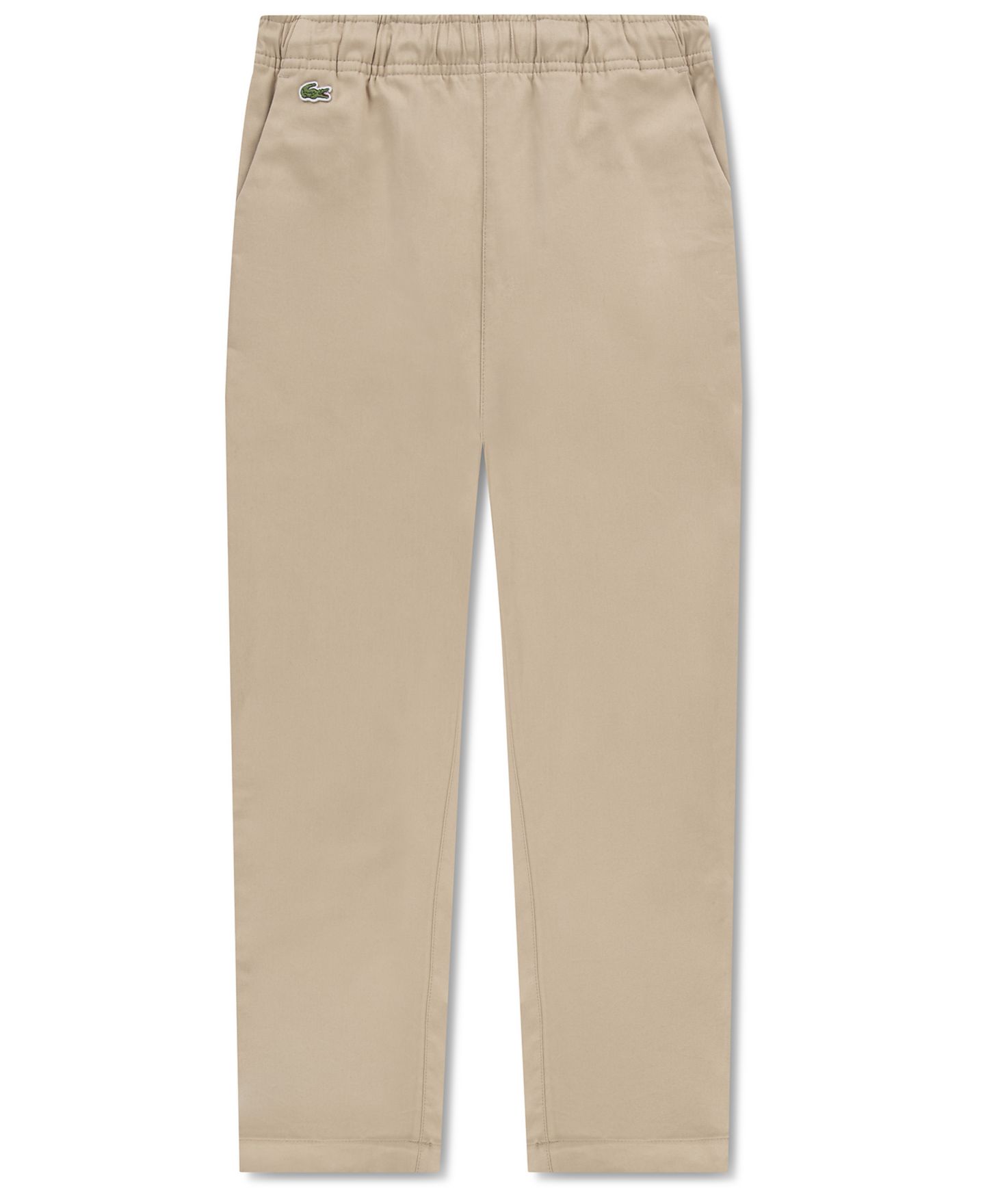 Брюки Lacoste Stretch Twill для мальчиков, цвет: Хаки — фото 4