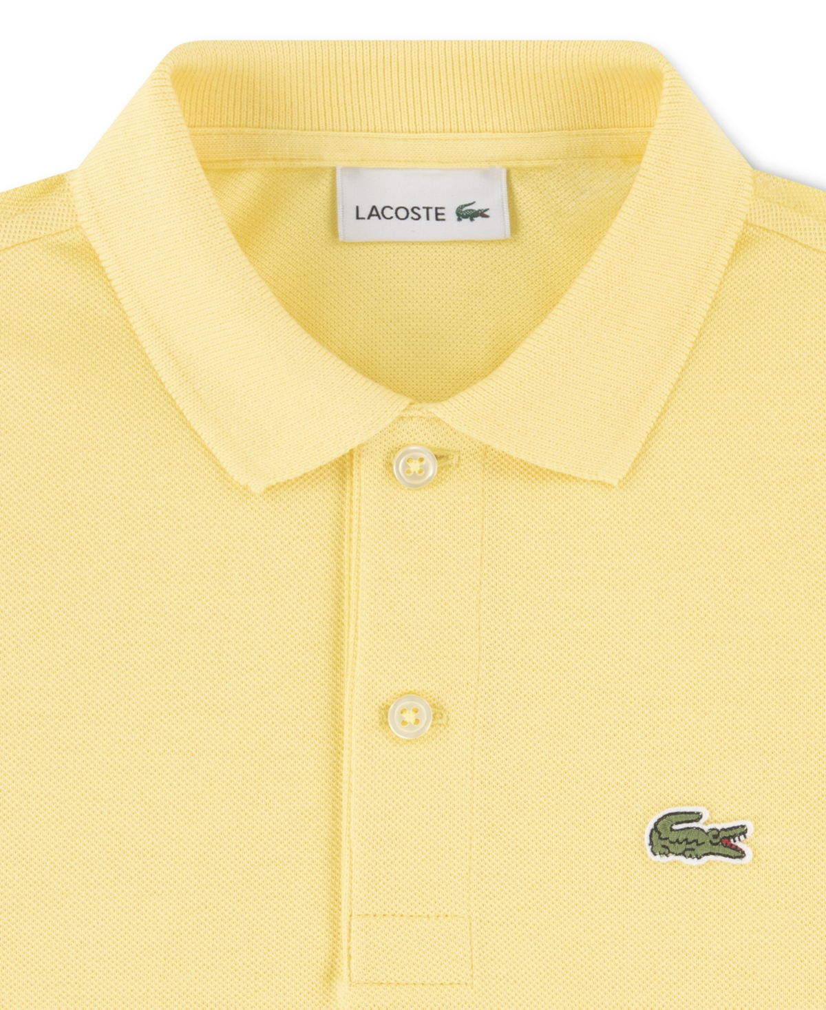 Lacoste Big Boys Cotton Petit Pique Polo Shirt