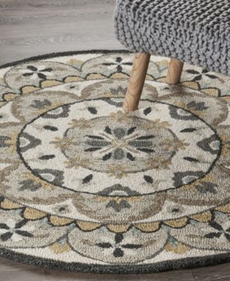 Radiance RDC-100 6' x 6' Round Area Rug