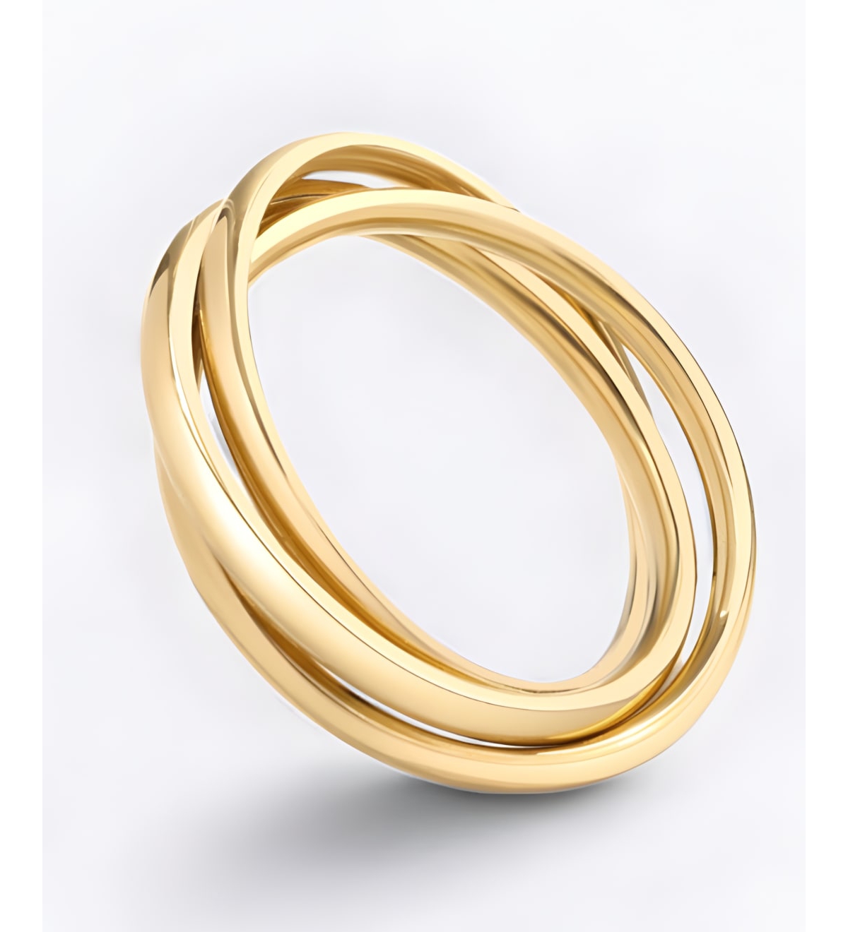 Mint & Lily Dainty Interlocking Fidget Ring