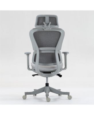 High Back Mesh Office Chair with 4D Armrests & Recline