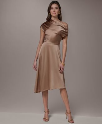 Women's A-Line One-Shoulder Dress