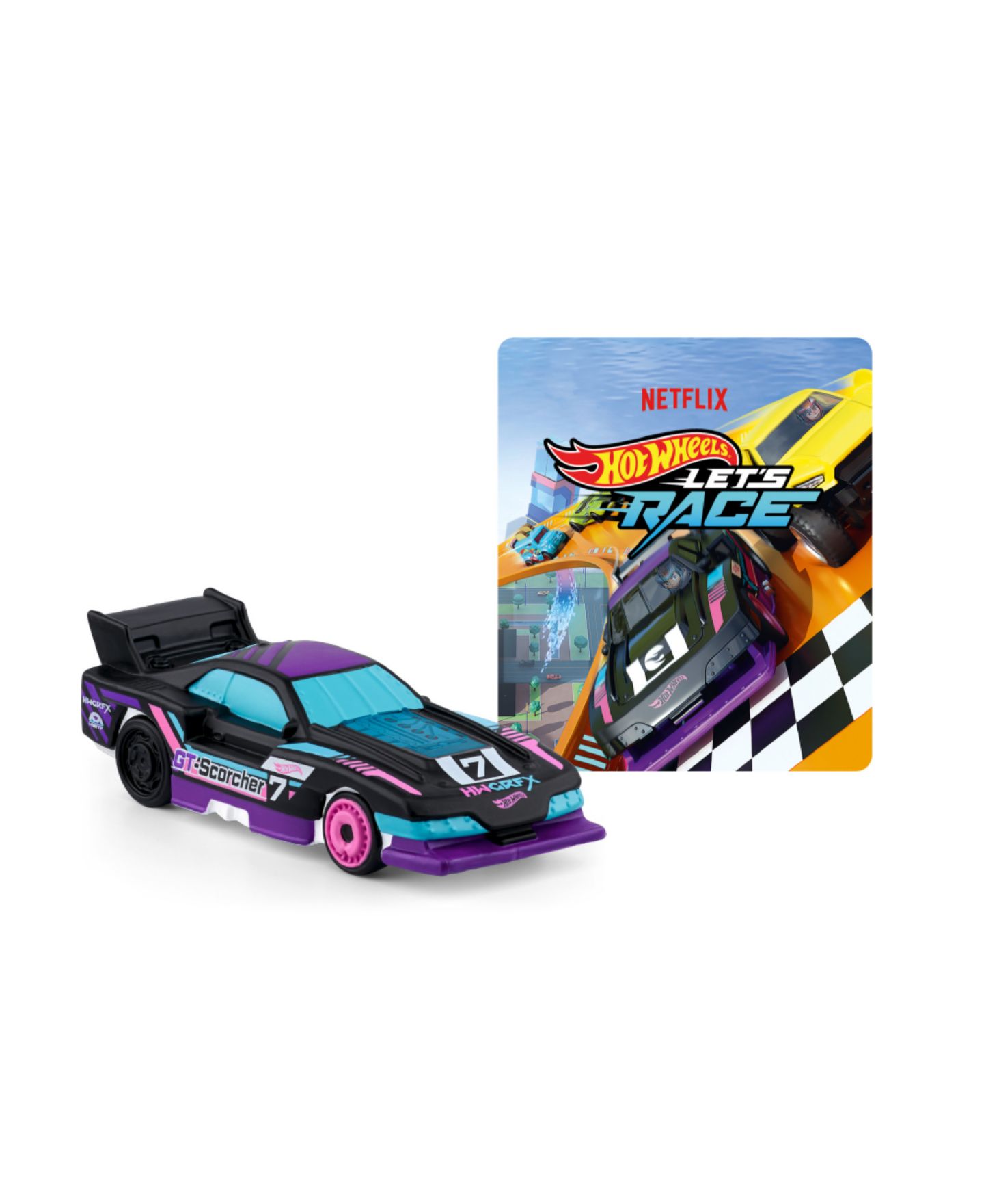 Детская фигурка Tonies Hot Wheels™: Let's Race! Audio Figurine, 1-Piece, Ages 3+ — фото 2