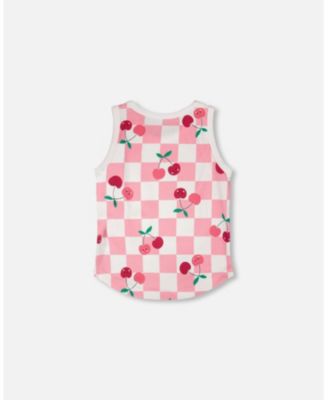 Toddler Girls ganic Cotton Jersey Tank Top