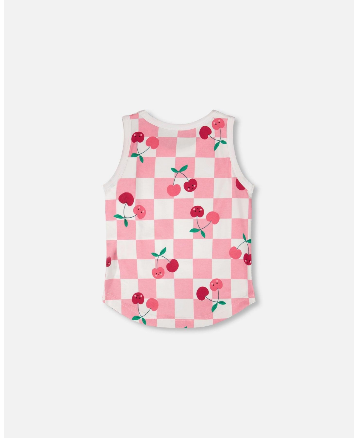 Deux par Toddler Girls ganic Cotton Jersey Tank Top