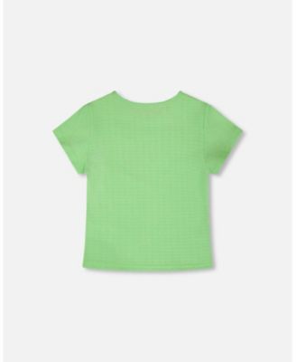 Toddler Girls Crinkle Jersey T-Shirt