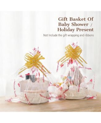 Macrame Makeup Basket with Tassels for Storage - Boho Decor - Multi-Purpose