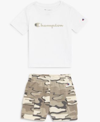 Baby Boys Tee and Cargo Short Set