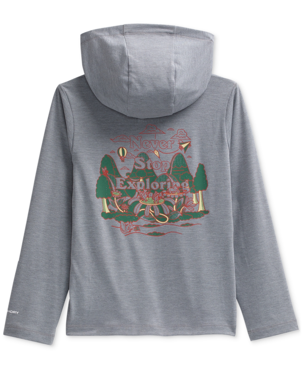 The North Face Boys' & Girls' 2T-7 Adventure Sequoia Shade Long-Sleeve Hoodie