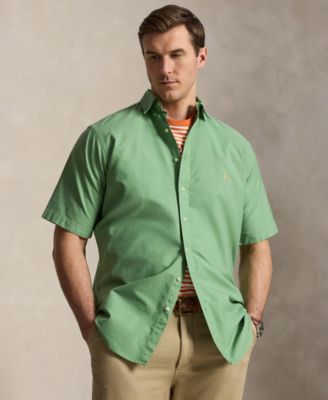 Men's Big & Tall Garment-Dyed Oxford Shirt