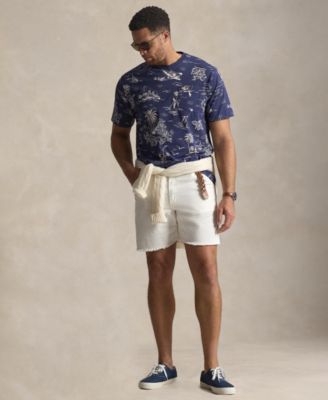 Men's Big & Tall Short-Sleeve Polo Bear Jersey T-Shirt