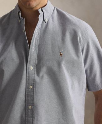 Men's Big & Tall Short-Sleeve Oxford Shirt