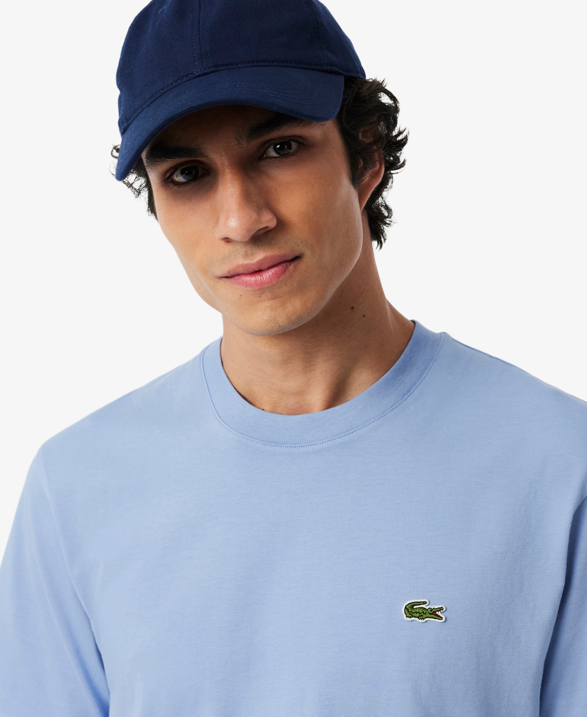 Lacoste Men's Classic-Fit Crewneck Logo T-Shirt