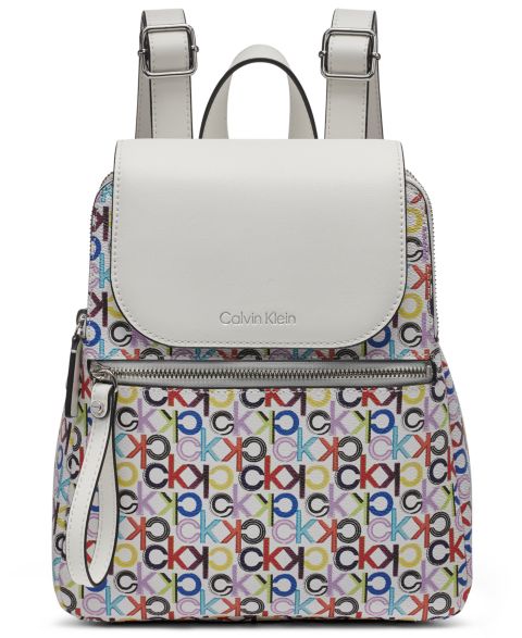 Рюкзак Calvin Klein Garnet Signature Triple Compartment