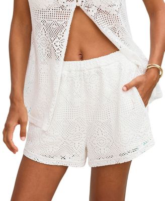 Women's Soft Girl Era White Cover-Up Pants