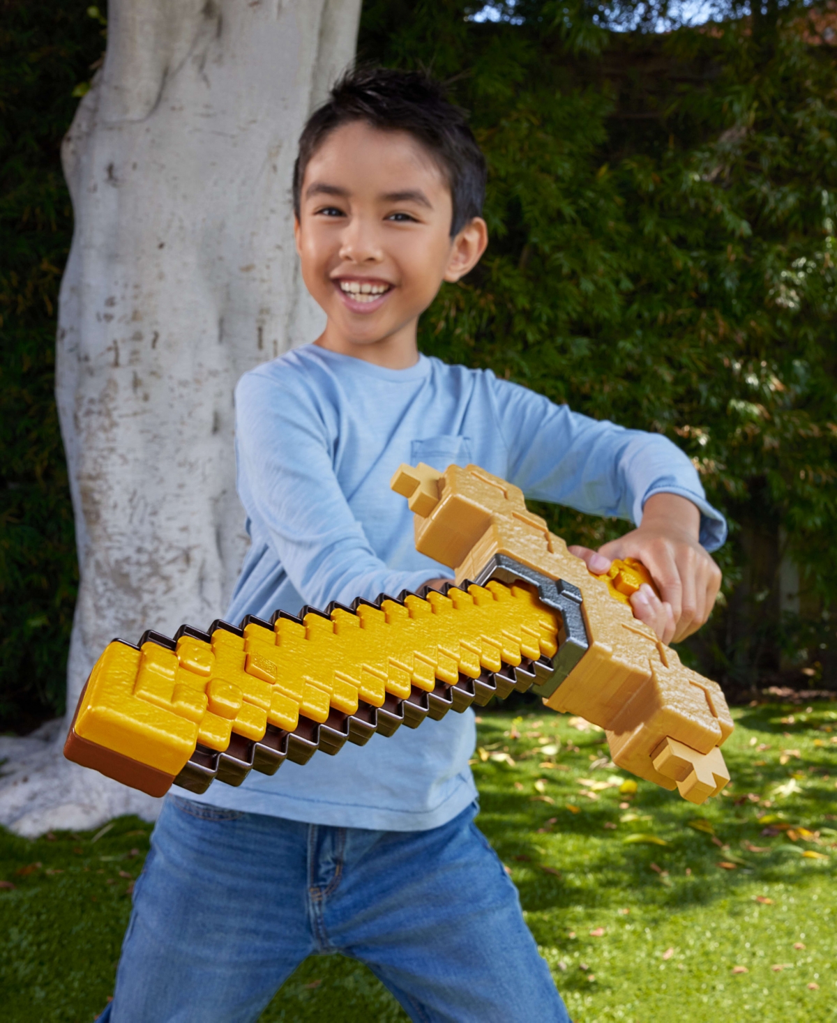 Minecraft Click and Switch Sword and Pickaxe 2-in-1 Role-Play Toy