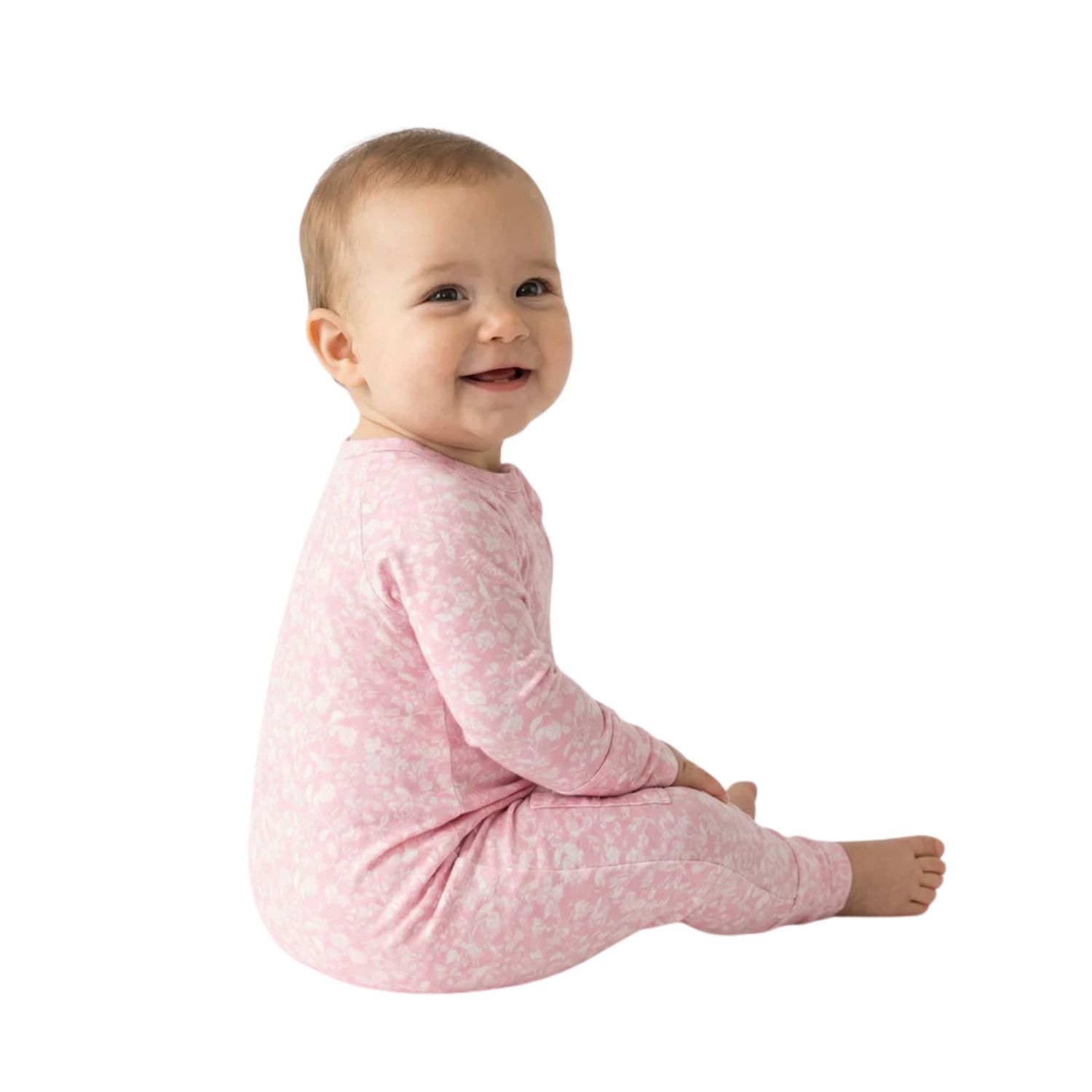 Baby Girls Petite Fleur Bamboo Sleeper