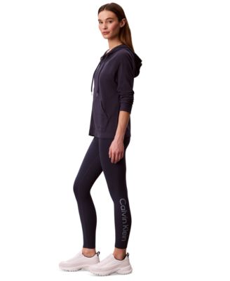 Women's High-Rise Cotton Logo Leggings