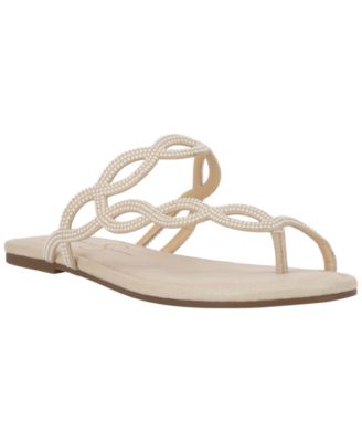 Women's Aloni Jelly Toe Ring Slip-On Flat Sandals