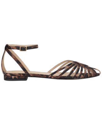 Women's Eulean Huarache Pointed Toe Flat Sandals