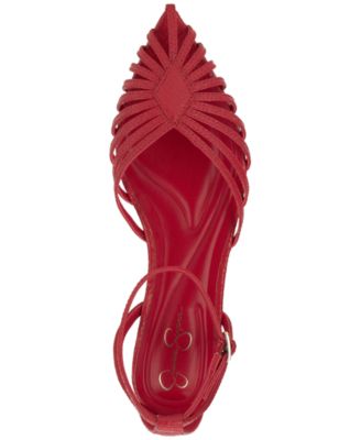 Women's Eulean Huarache Pointed Toe Flat Sandals