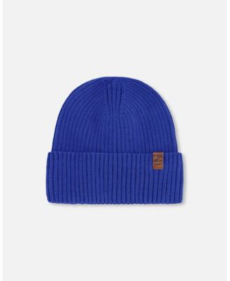 Boy Knit Hat Royal Blue - Toddler Child