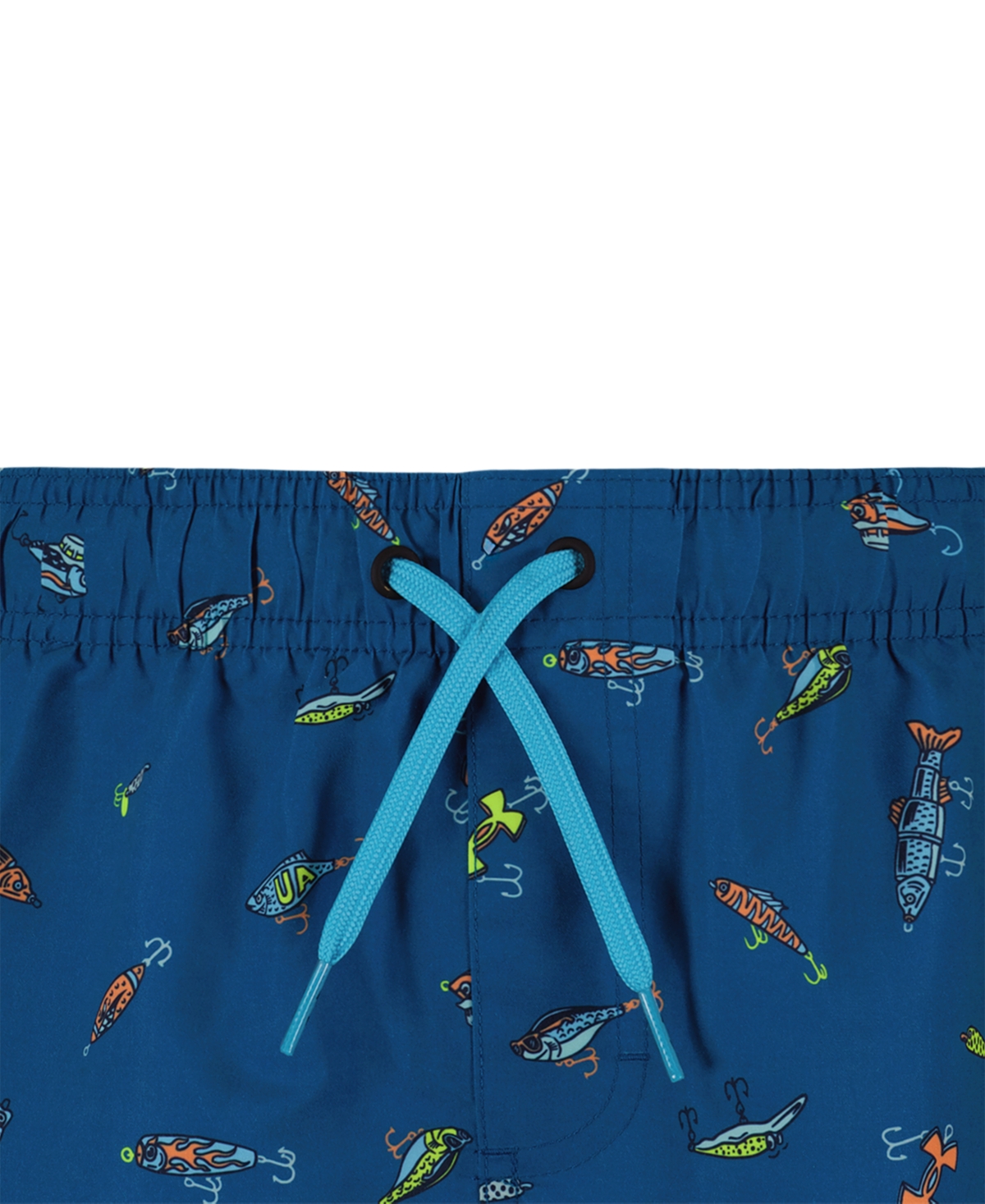 Under Armour Boys' 8-20 Patterned Printed Swim Trunks