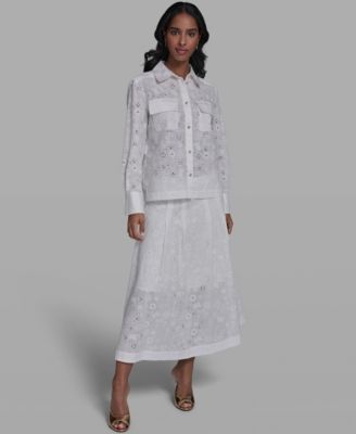 Women's Collared Long-Sleeve Blouse