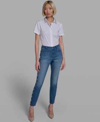 Women's Mid-Rise Straight Jeans