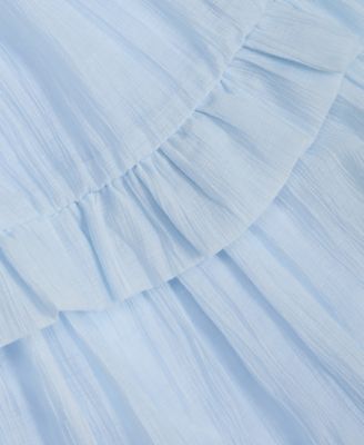 Women's Puff Sleeve Square-neck Mini Dress