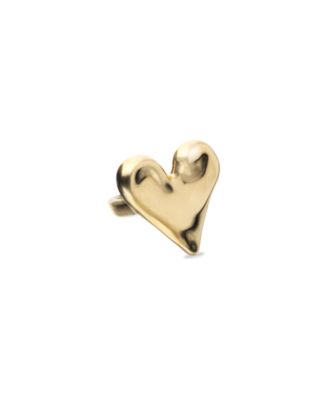 18K Gold Plated Heart Shaped Ring
