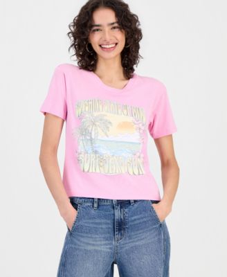 Juniors' Sunshine State Graphic-Print Tee