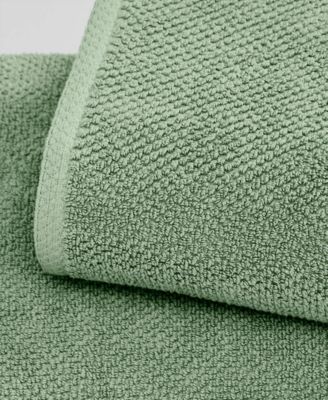 Textured Cotton Hand Towel Set, 6-Piece