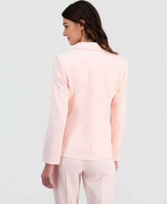 Women's Peak Lapel One-Button Blazer