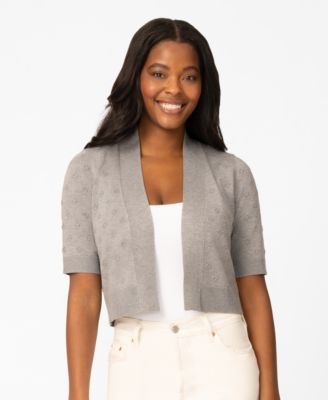 Women's Floral Texture Sweater