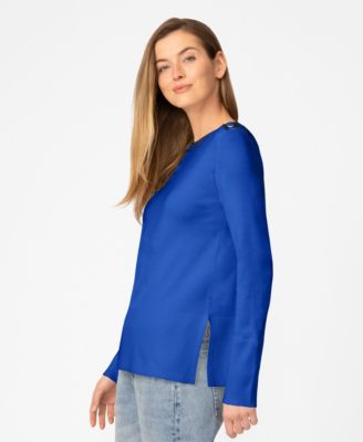 Women's Boat Neck Sweater, Macy's Excusive