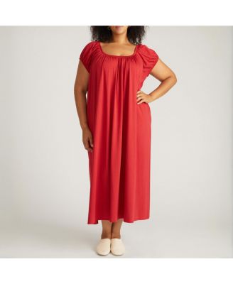 Plus Size Lilian Long Sleep Dress