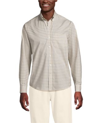 Men's Long Sleeve Poplin Shirt
