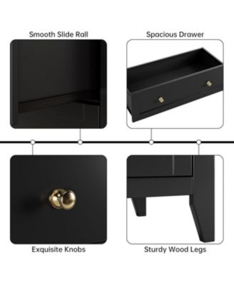 5 Drawer Dresser, Wooden Chest of Drawers for for Office, Storage Cabinet Organizer Drawers for Living Room