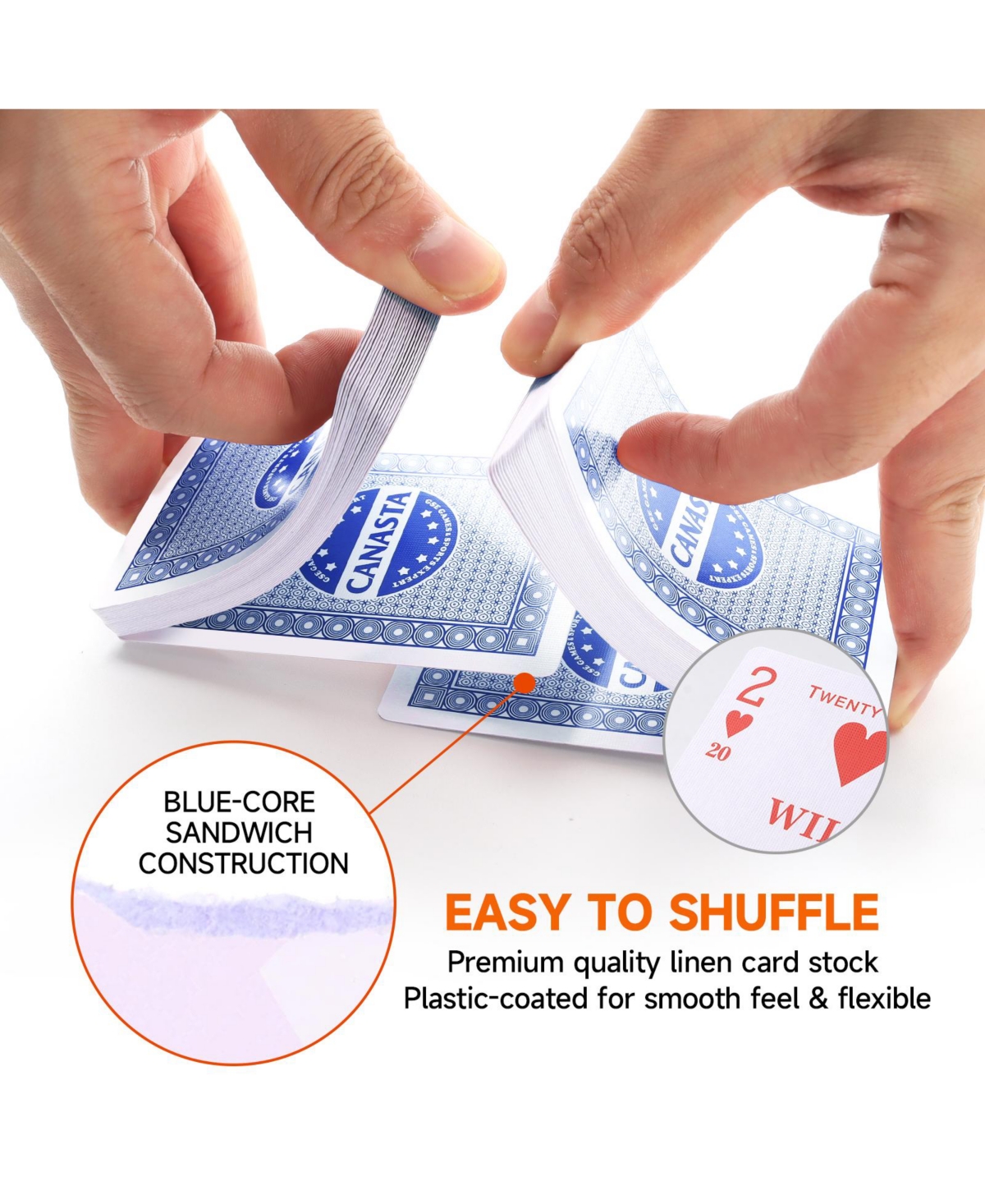 Gse Games & Sports Expert Canasta Cards Game Set