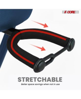 Guitar Stool 3.15" Padded Chair Foldable Heavy Duty Music Seat Built in Foot Rest Guitar Stand