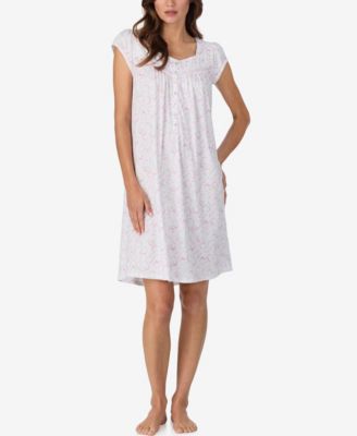 Women's Cap Sleeve Short Nightgown