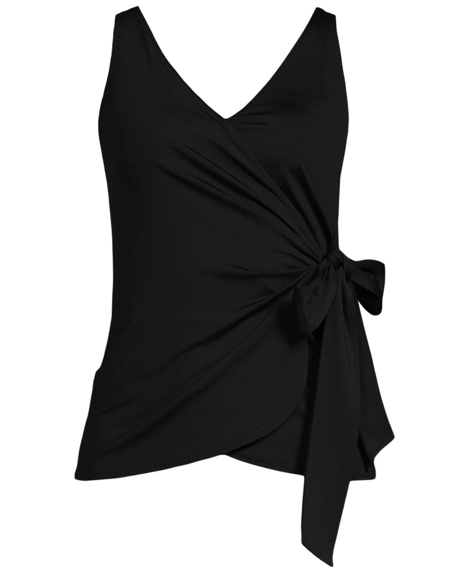 Women's DDD-Cup Side Tie Tankini Top