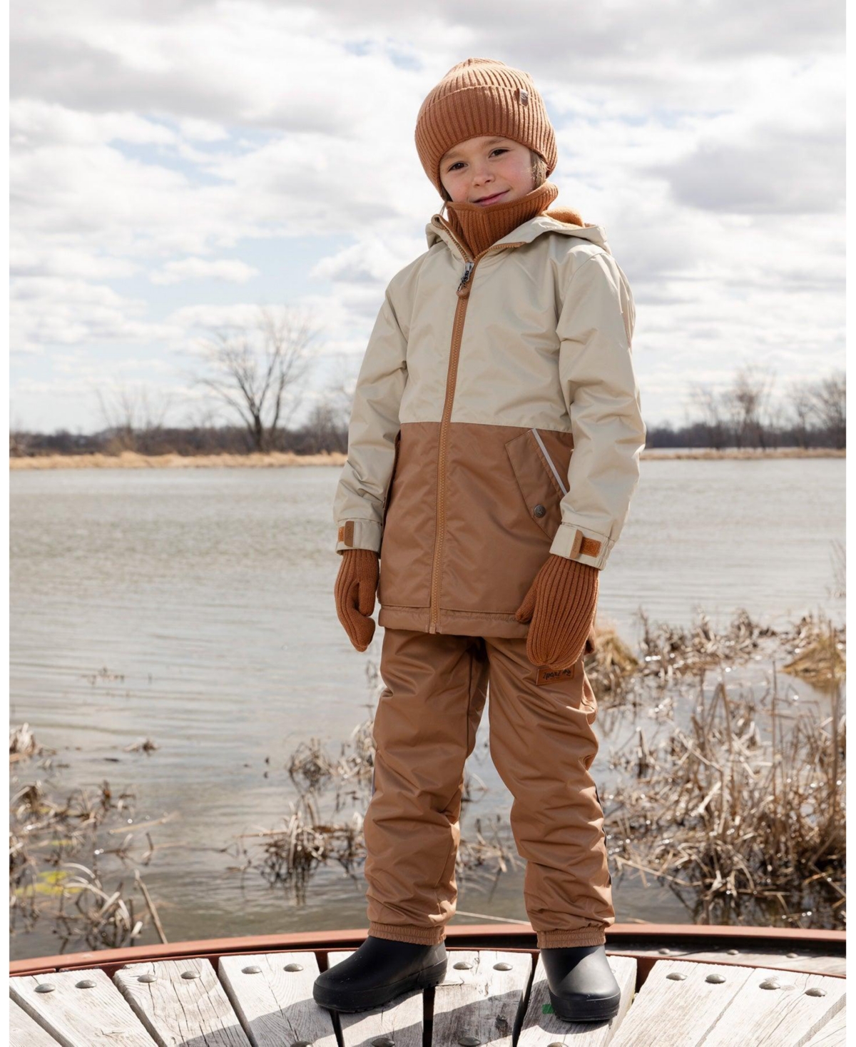 Deux par Toddler| Boy Mid-Season Jacket